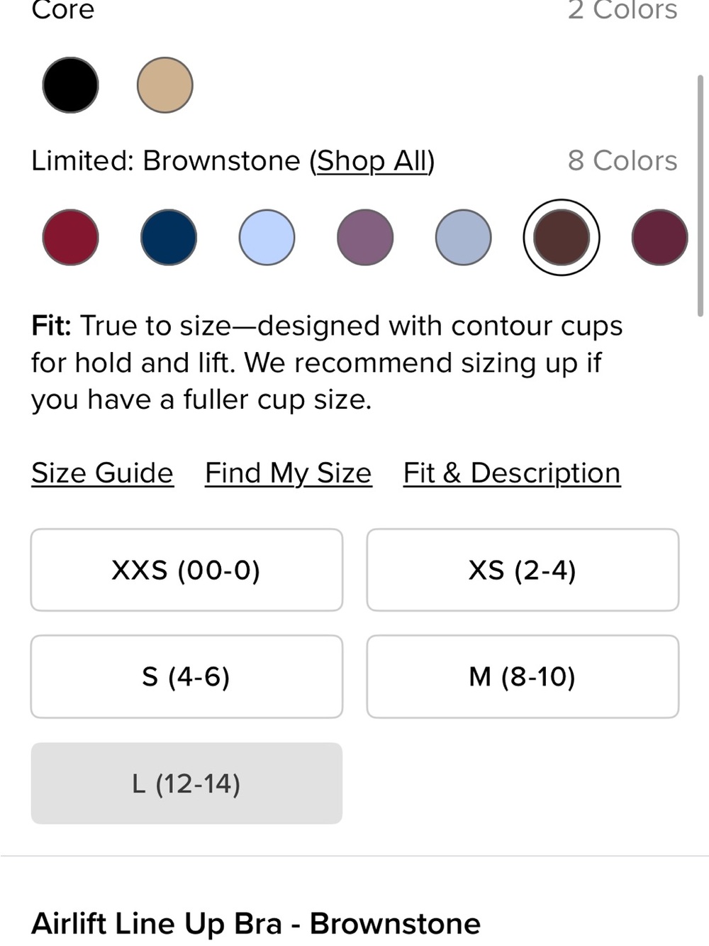 ALO Yoga Airlift Line Up Bra - Brownstone